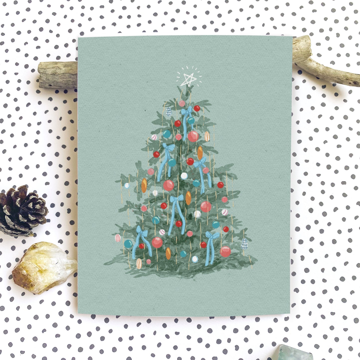 Christmas Tree Greeting Card