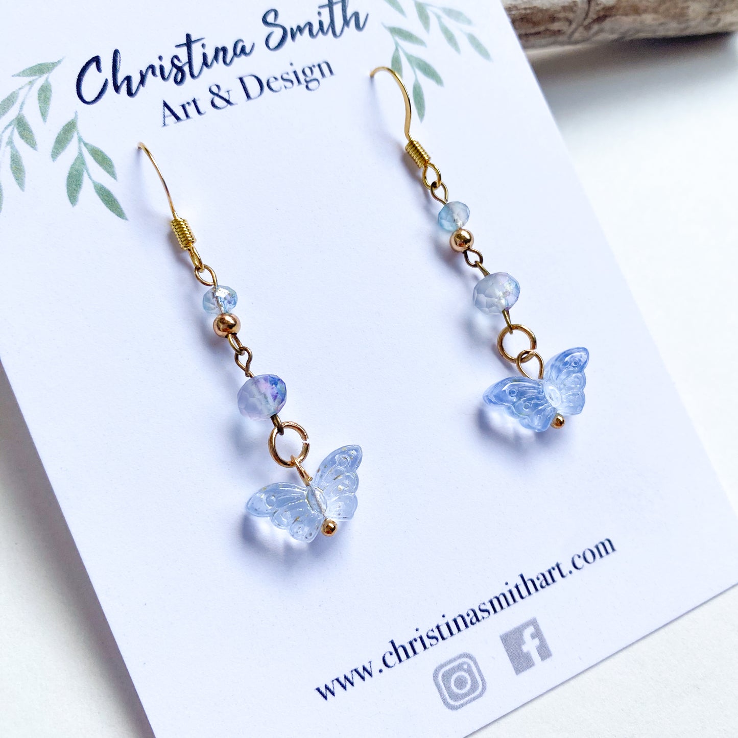 River: Butterfly Fairytail Earrings