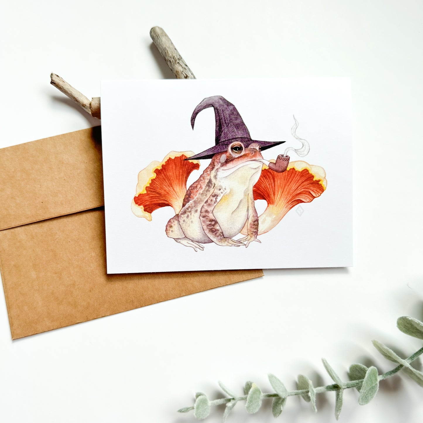 Wizard Toad - Greeting Card