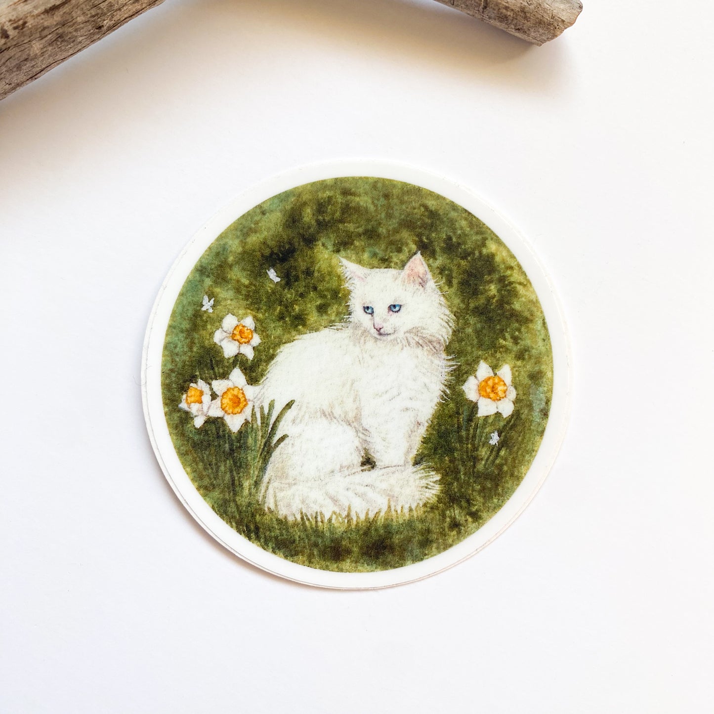 Princess of the Garden Round Sticker