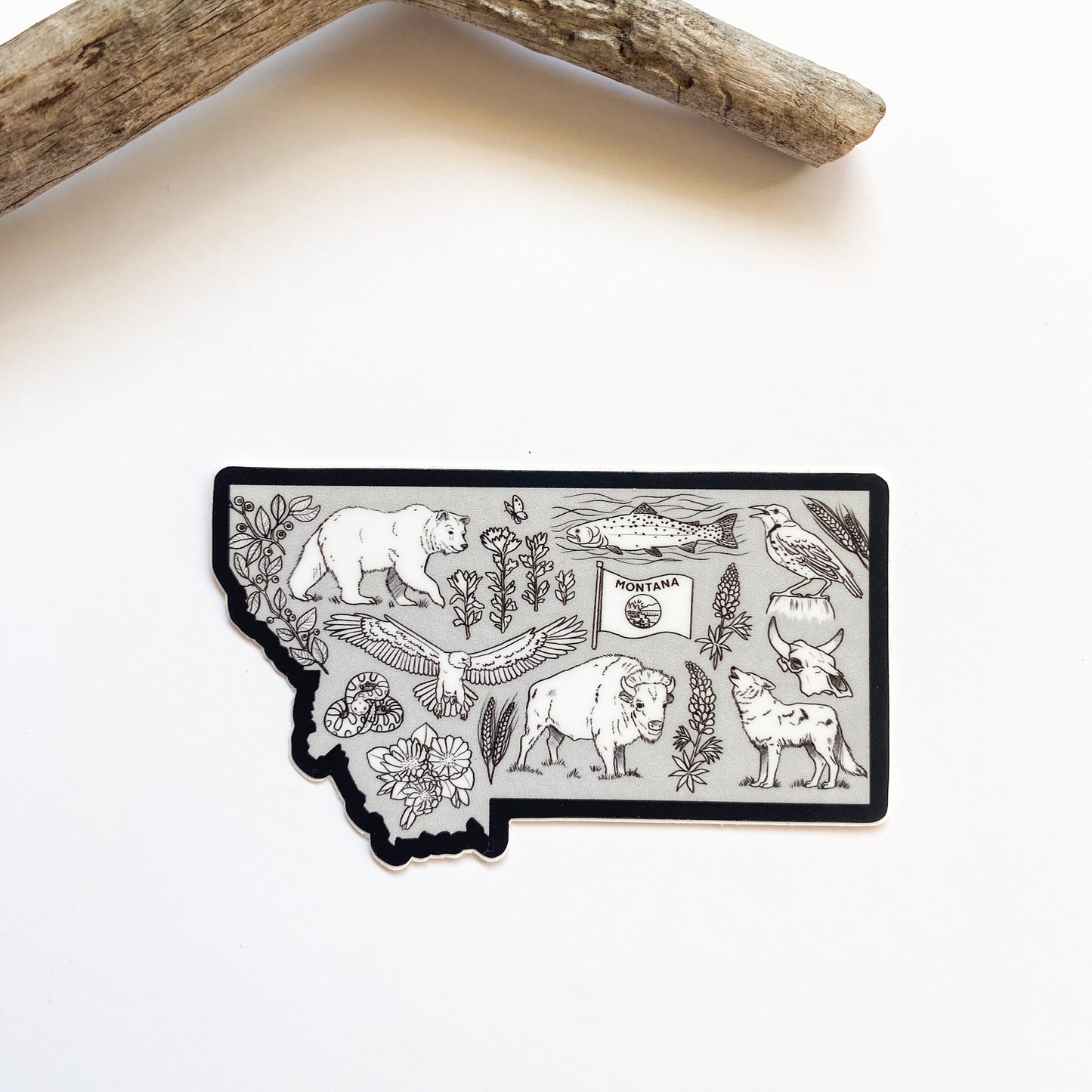 Montana Wilderness Sticker