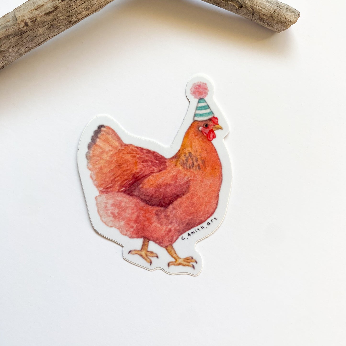 Party Chicken Sticker