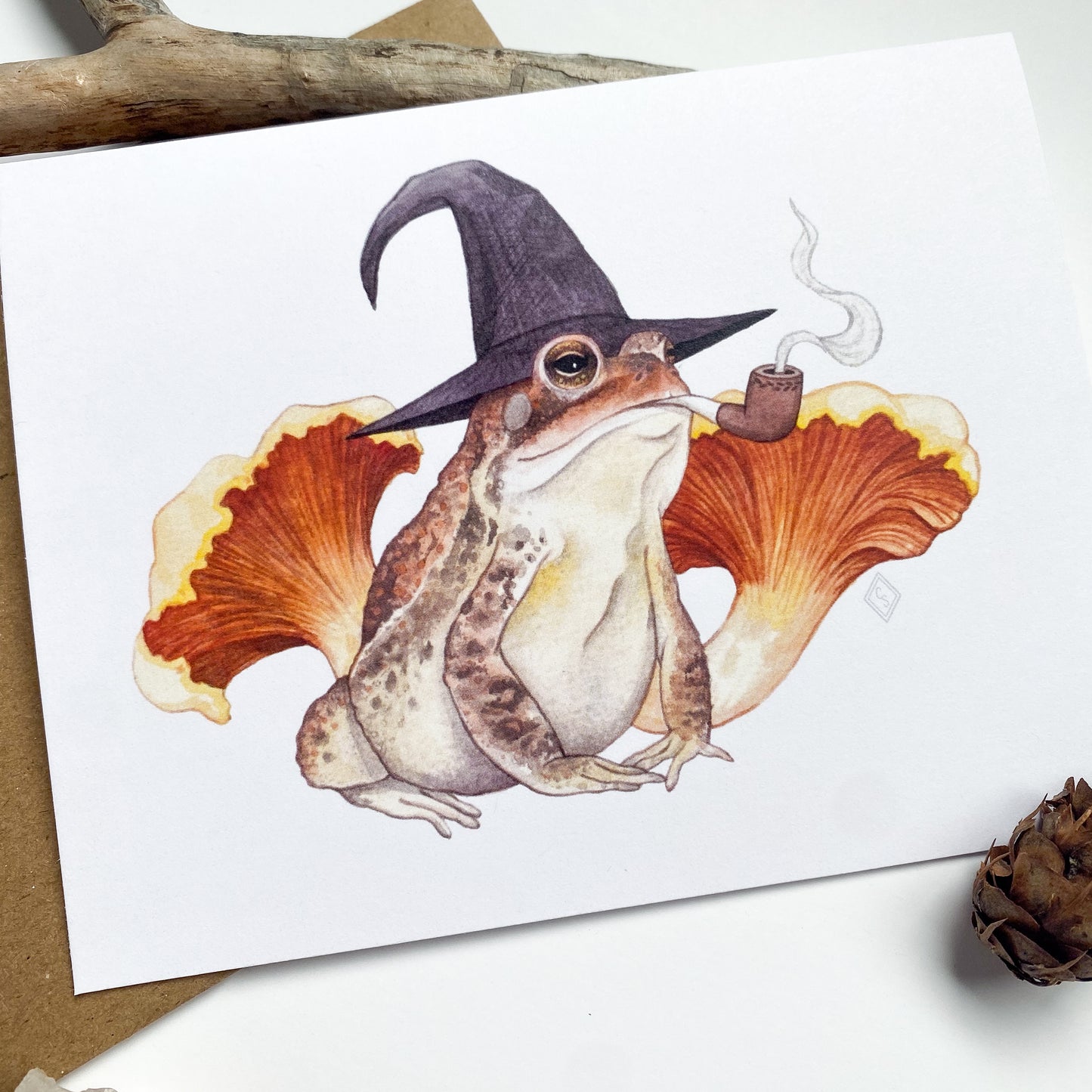 Wizard Toad - Greeting Card