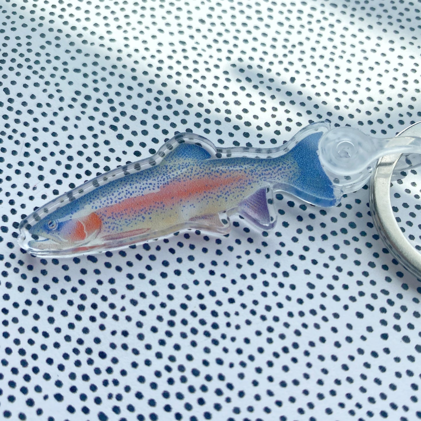 Rainbow Trout - Acrylic Key Chain