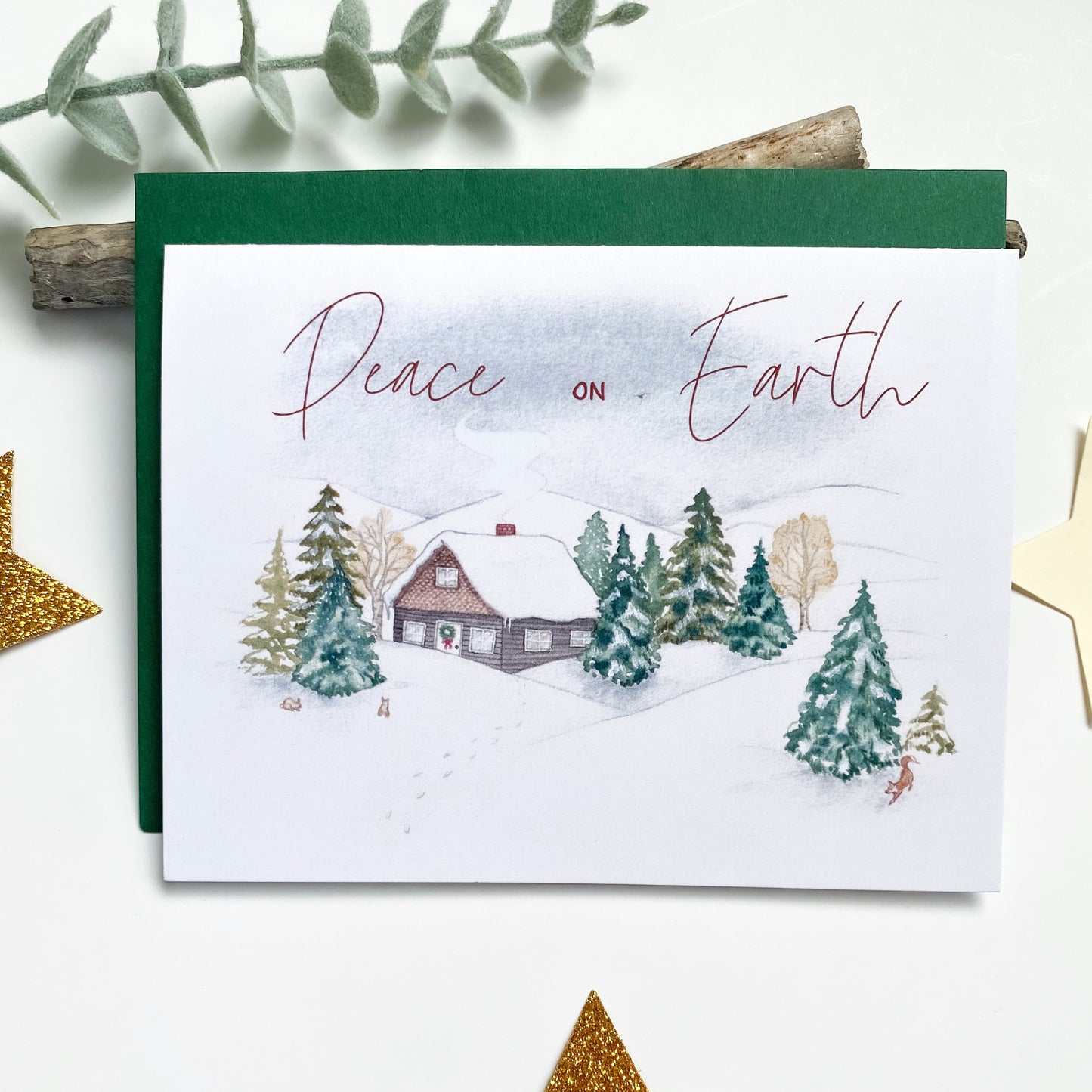 Peace on Earth - Christmas Greeting Card