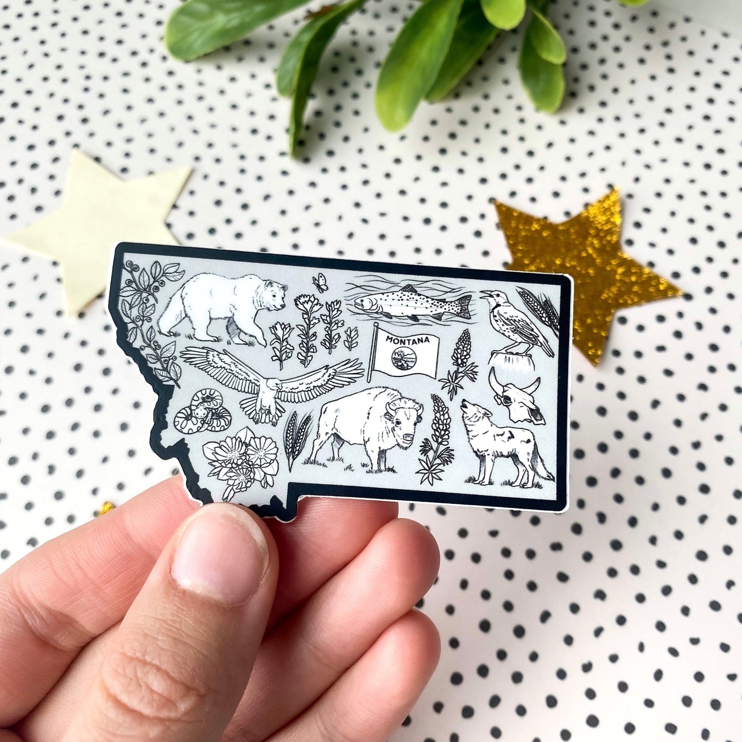 Montana Wilderness Sticker