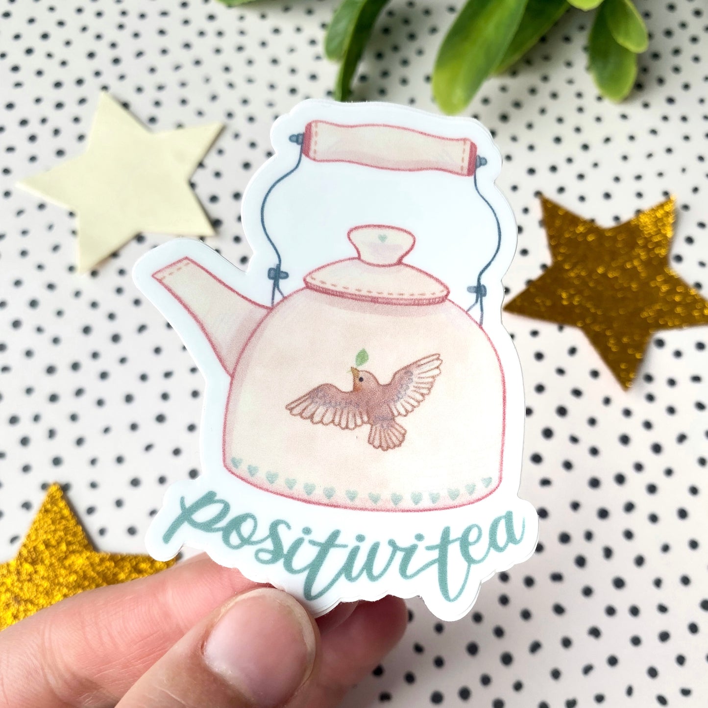 Positivi-tea Sticker