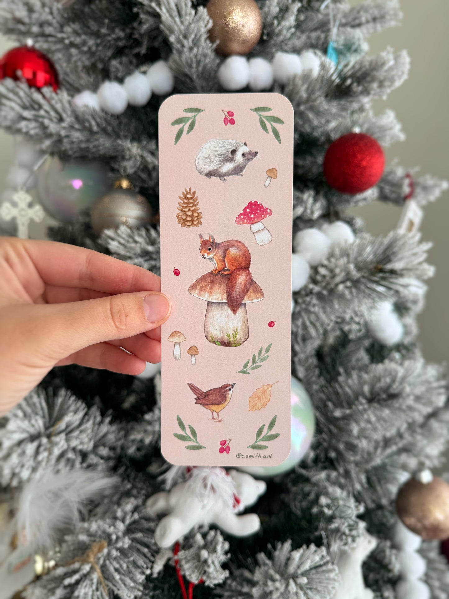 Festive Critters Bookmark