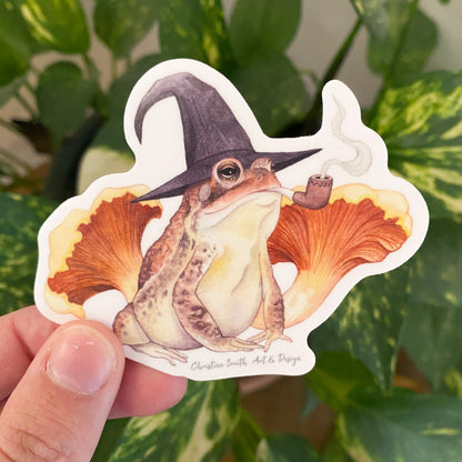 Wizard Toad Sticker