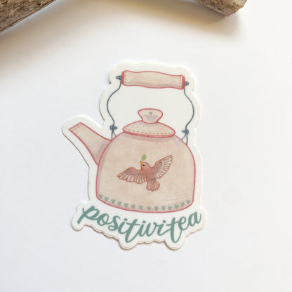 Positivi-tea Sticker