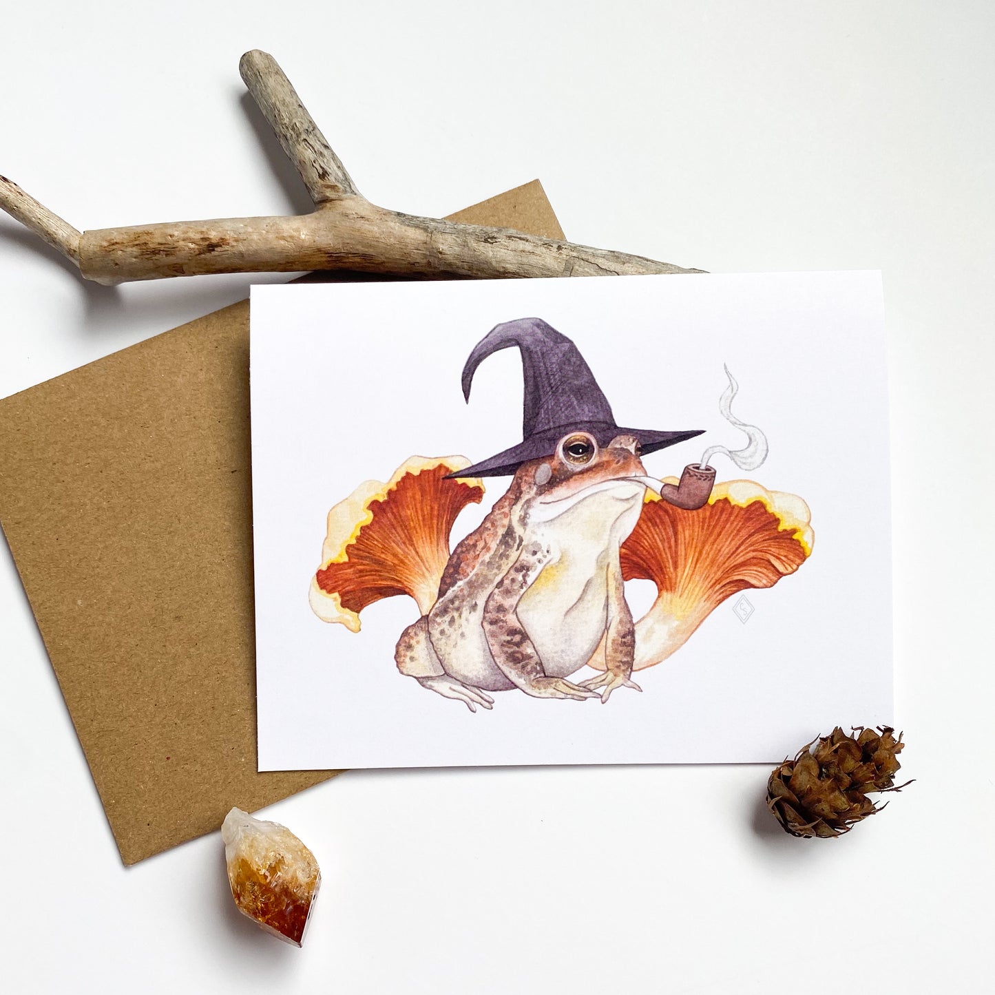 Wizard Toad - Greeting Card
