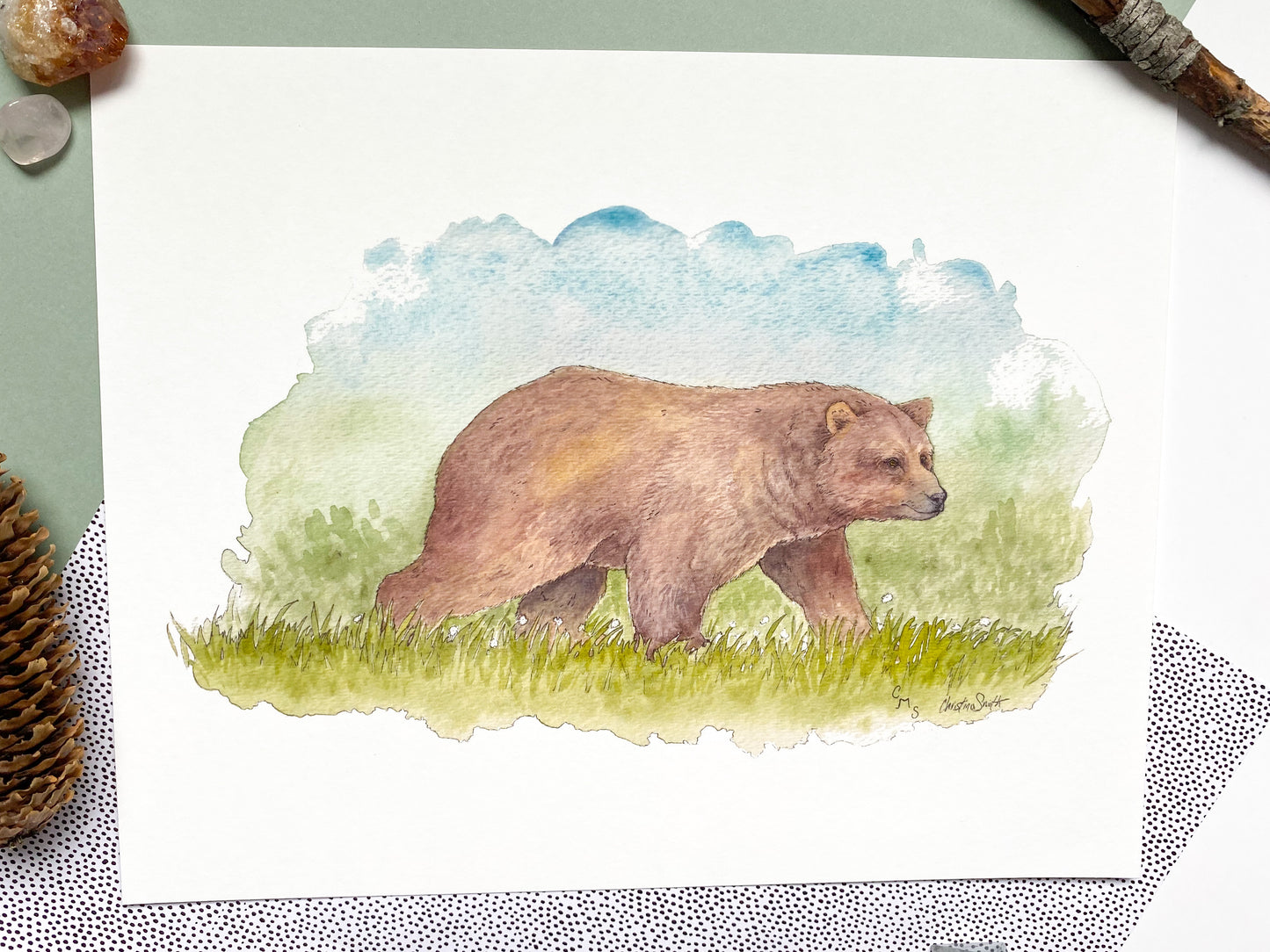 Grizzly - Limited Edition Art Print